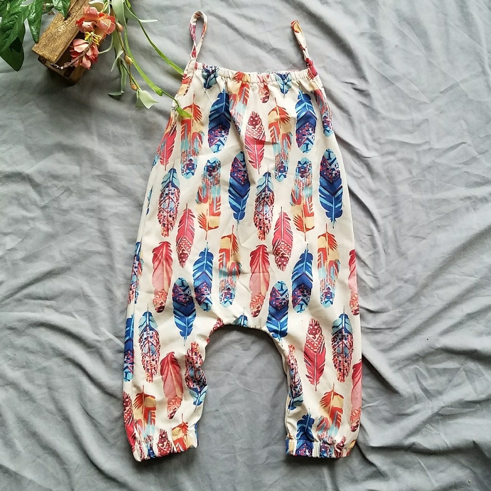 *Bundle 3/15$* Floral Pig Tank Onsie